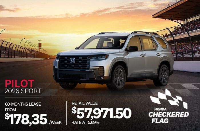 Bannière de Promotion Pilot Sport 2026